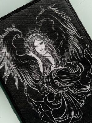 Black Alkonost Patch medium