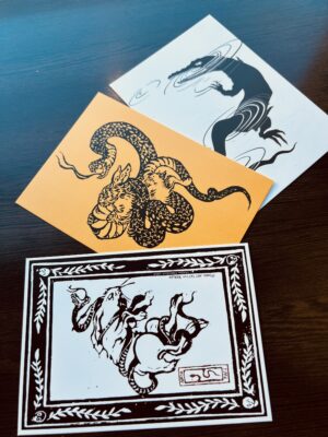 Fine Art Print Set als Postkarte nutzbar