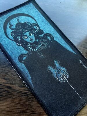 Medusa Orakel Blau XXL